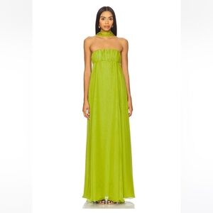 Lovers and Friends Estelle Gown in Pear Green